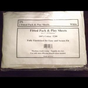 Pack and Play sheets